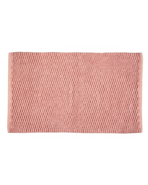 Wenko χαλάκι μπάνιου Mod Mona Rosa 100% Βαμβακερό Ροζ 50x80 cm 252501121