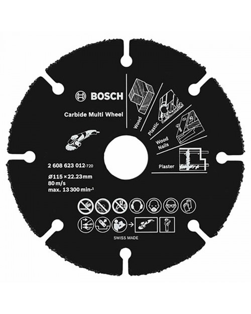 BOSCH Δίσκος κοπής Multi Wheel 115mm 2608623012