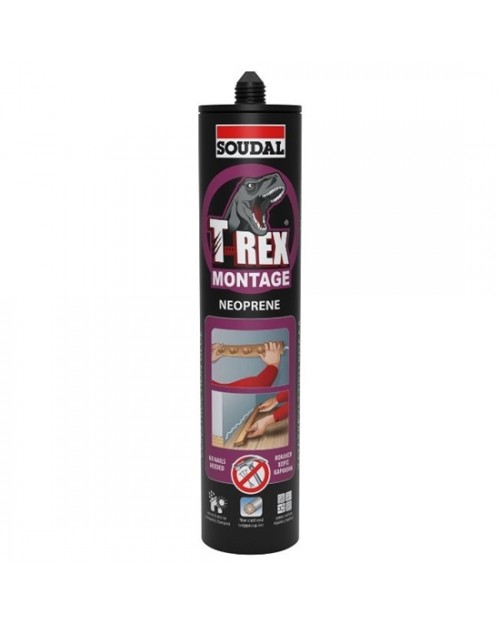T-Rex μονταζόκολλα διαλυτού 310ml μπεζ 126893142