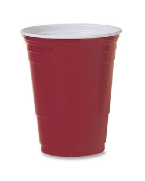 Solo Party Ποτήρι κόκκινο 16oz (473ml) 50τμχ