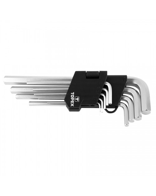 TOPEX Κλειδιά άλλεν μακριά 1.5-10mm σετ 10τεμ 35D956