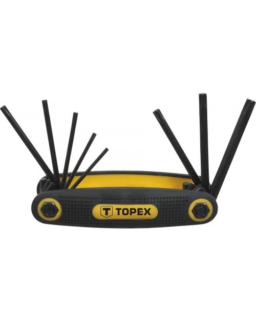 TOPEX Κλειδιά Torx T9-T40 σετ 8τεμ 35D959