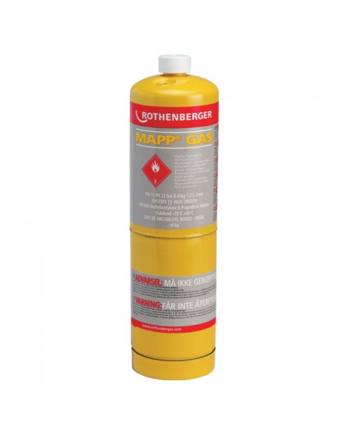 Φιάλη Rothenberger ανταλλακτική αερίου MAPP-GAS 16oz 400gr