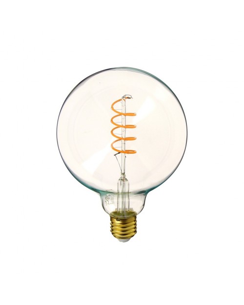 Xanlite Λάμπα LED 4W Spirale 1800K Globe G125 E27 300LM 419992