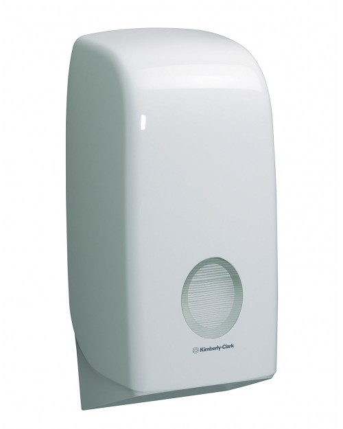 Kimberly Clark Professional Συσκευή Χαρτιού Υγείας σε Φύλλα Λευκή