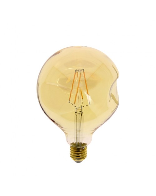 Xanlite Λάμπα LED Filament Deco E27 G125 806LM Ambre Irreguliere 423777