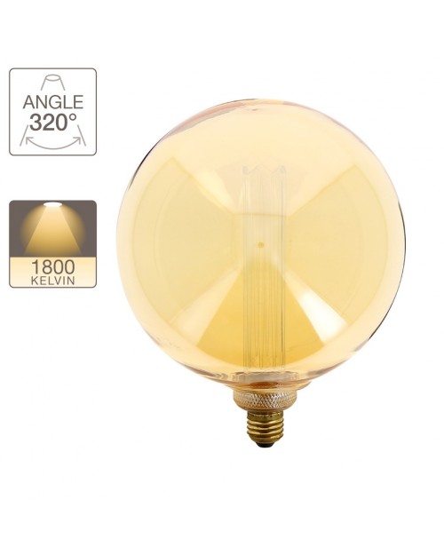 Xanlite Λάμπα LED Deco Hologramme Spirale E27 G200 180LM 424811