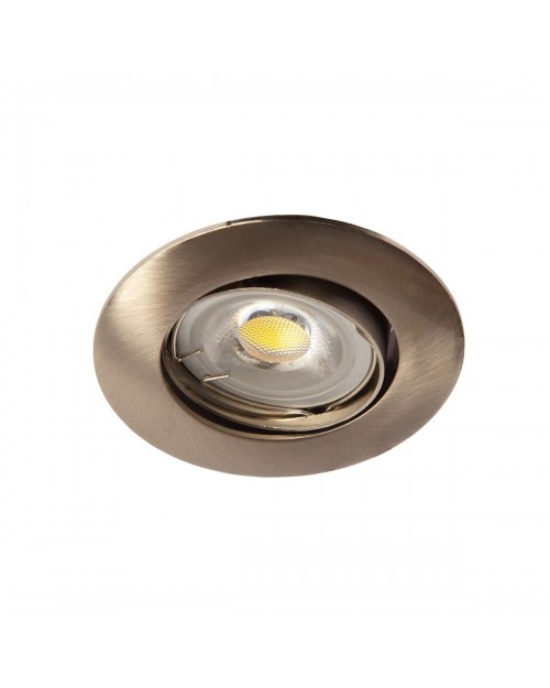 Σποτ Στρόγγυλο Κινητό Νίκελ Ματ GU10 VK/03008G/MC  64173-027121