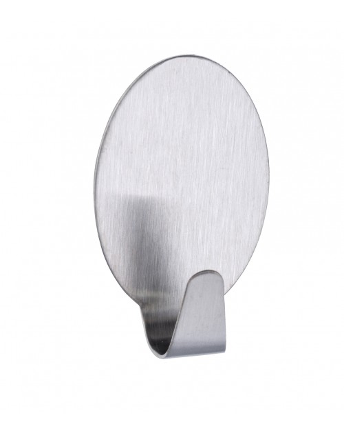 Wenko Γάντζος ανοξείδωτος οβάλ ΜΑΧΙ 2,4 x 4,2 x 2 cm σετ 2 τεμ. 437821121