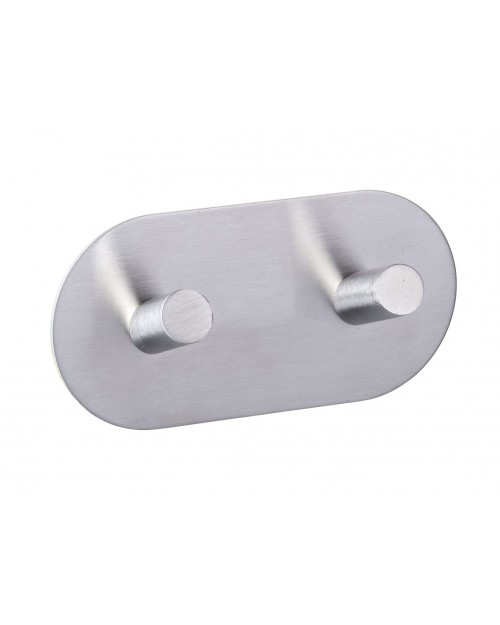 Wenko γάντζος DUO διπλός ανοξείδωτος ματ 10 x 5 x 2,8 cm 446605121