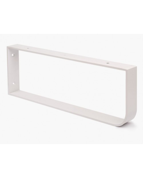 Βραχίονας στήριξης μεταλλικός 450x150x40 ματ λευκό 5-1002.17