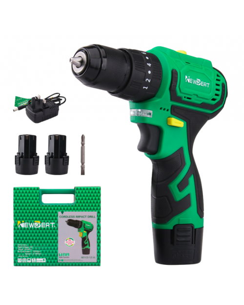 NEWBEAT CID-12C-BL (503002) Κρουστικό Δραπανοκατσάβιδο Brushless 2x2.0Ah 12V 35Nm  503002