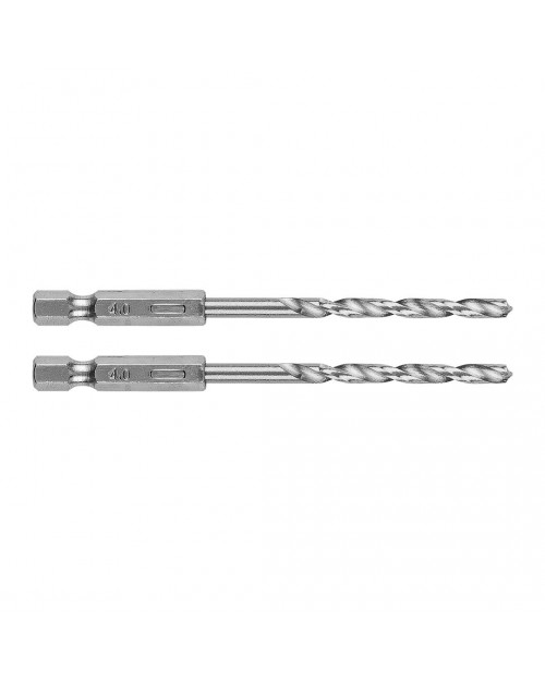 GRAPHITE Τρυπάνια μετάλλου ΗΕΧ 4.0mm σετ 2τ.  54T705