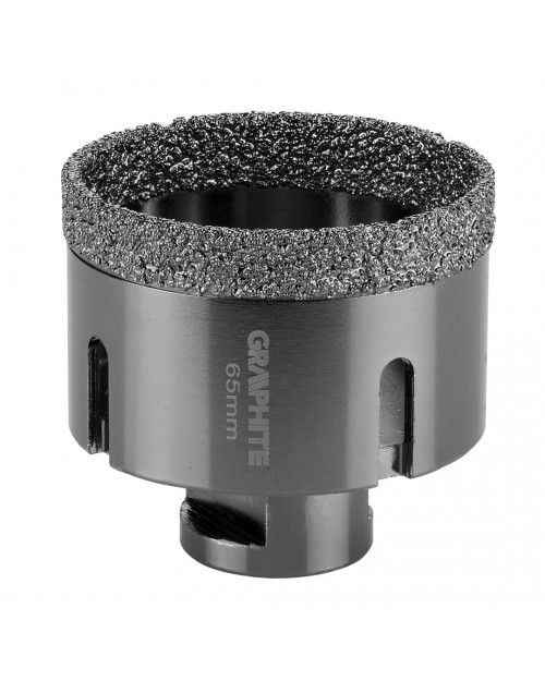GRAPHITE Ποτηροτρύπανο διαμαντέ 65mmxM14  55H314