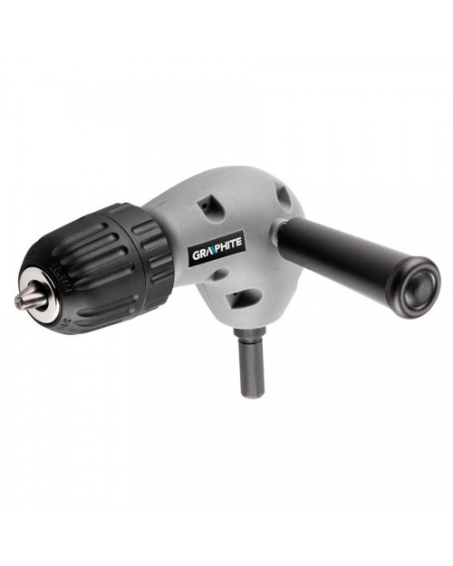 GRAPHITE Γωνιακό τσοκ 10mm με λαβή 55H930