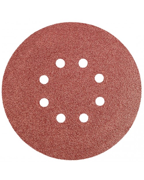 GRAPHITE Δίσκος λείανσης Velcro 150mm Κ60 5τ με 8 τρύπες  55H946