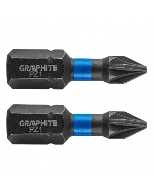 GRAPHITE Μύτη PZ1x25mm σετ 2τ 56H503 