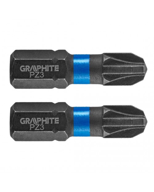 GRAPHITE Μύτη PZ3x25mm σετ 2τ 56H505