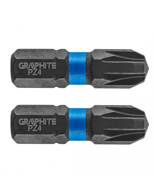 GRAPHITE Μύτη PZ4x25mm σετ 2τ 56H506