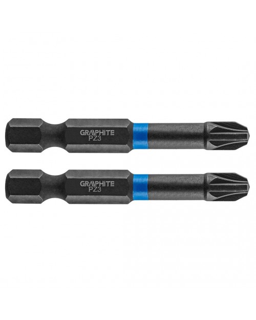 GRAPHITE Μύτη PZ3X50mm σετ 2τ 56H523