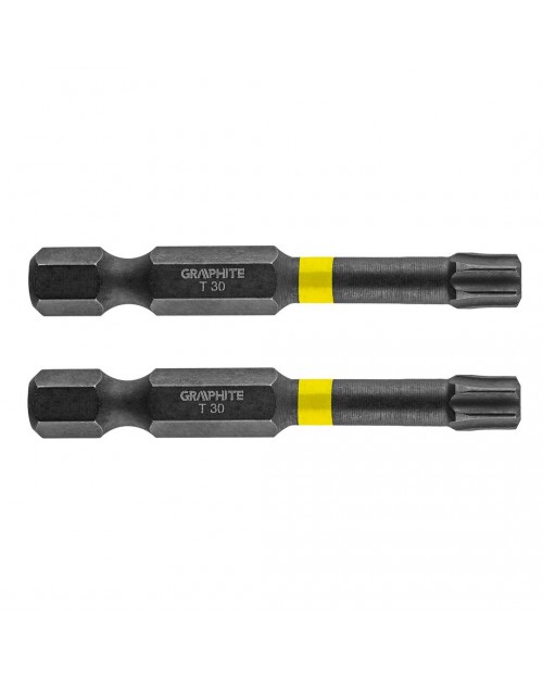 GRAPHITE Μύτη torx TX30X50mm σετ 2τ 56H528