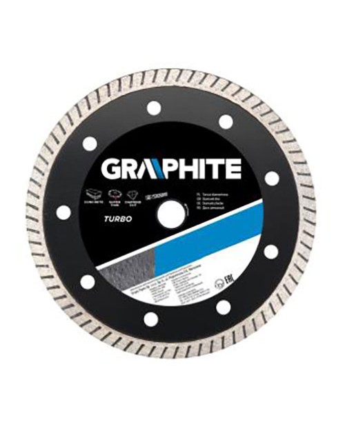 GRAPHITE Δίσκος δομικών Turbo 125mm 57H621