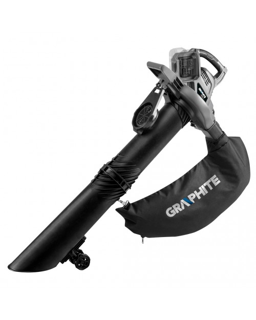 GRAPHITE Φυσητήρας - Αναρροφητήρας μπαταρίας 36V (2x18V) Solo (Χωρίς Μπαταρία) 58G036