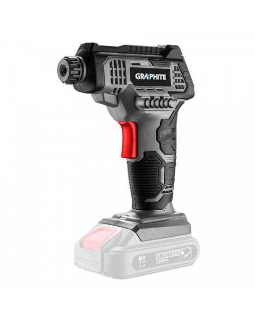 GRAPHITE Αεροσυμπιεστής μπαταρίας 18V Solo (Χωρίς Μπαταρία) 58G041