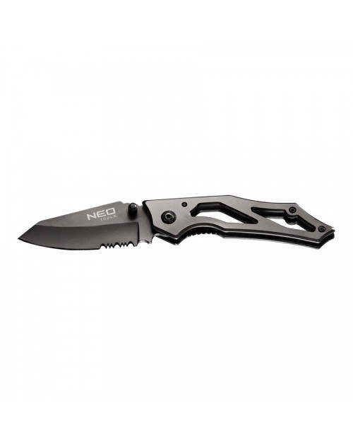 NEO TOOLS Σουγιάς Titanium με ασφάλεια και θήκη 63-025
