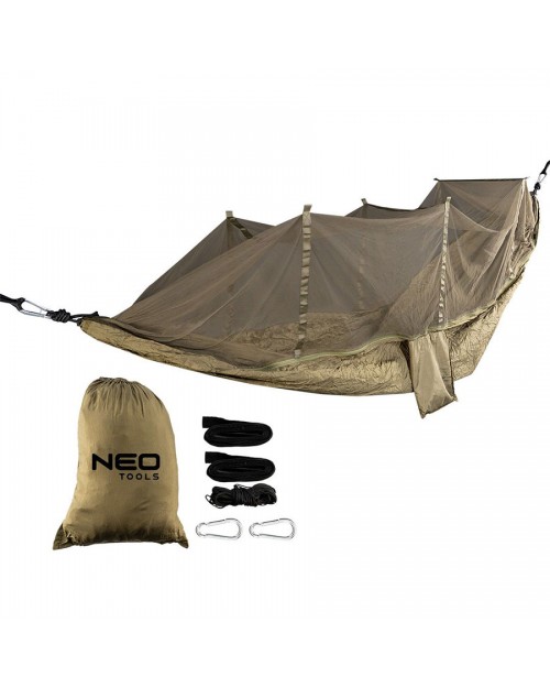 NEO TOOLS Αιώρα επιβίωσης με σίτα 330x140cm 63-123