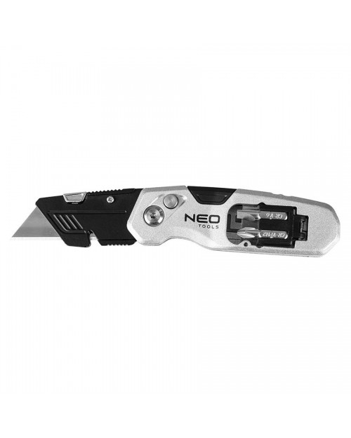 NEO TOOLS Μαχαίρι κοπίδι αναδιπλο΄ύμενο με 4 λάμες 63-705