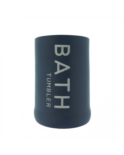 Ποτηροθήκη πήλινη γκρι μπλε BATH 694741