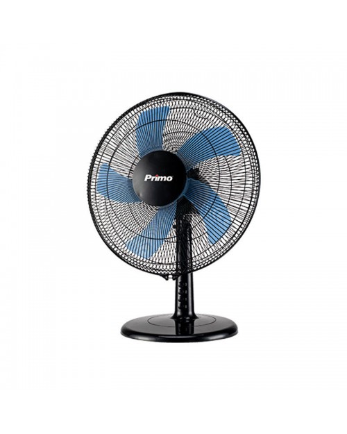 Primo Ανεμιστήρας Επιτραπέζιος PRTF-80444 16'' 40εκ. Μαύρος-Μπλε 800444