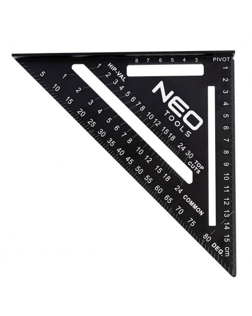 NEO Γωνιόμετρο με πατούρα 150mm 72-102