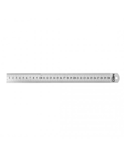 NEO  Χάρακας 30cm inox  72-213