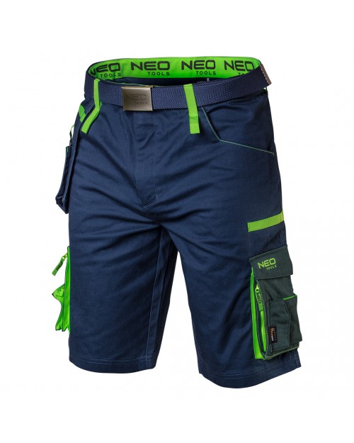 NEO TOOLS Βερμούδα Εργασίας με Ζώνη PREMIUM 270 g/m³ 81-276