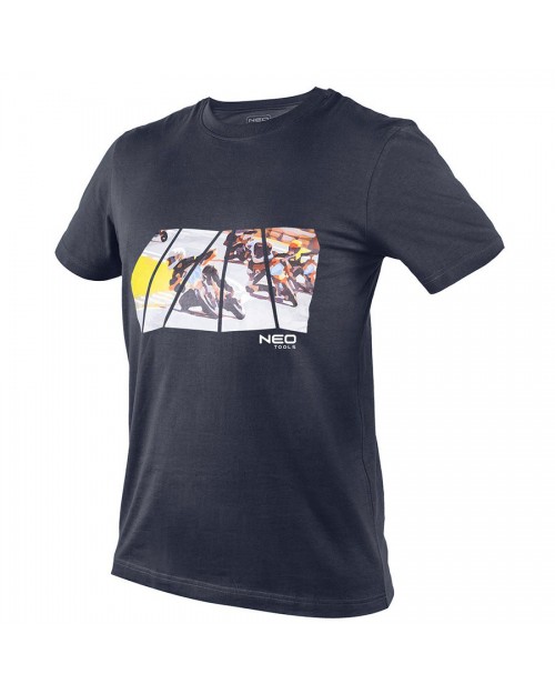 NEO TOOLS T-Shirt μπλούζα εργασίας Σκούρο Μπλε 81-681