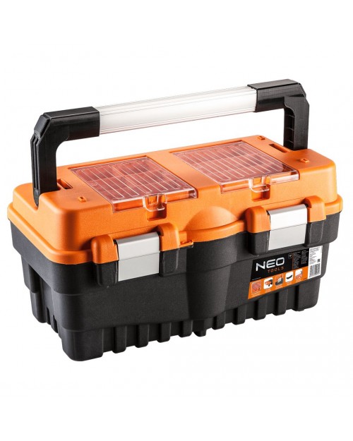 NEO TOOLS Εργαλειοθήκη με σκαφάκι 18" 84-102