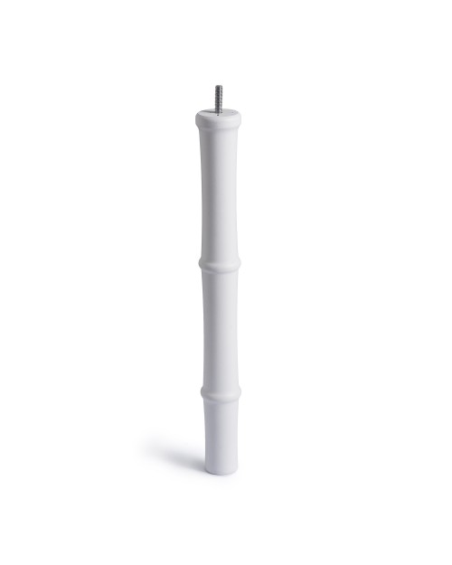 Πόδι τραπεζιού ξύλινο D46 L400mm λευκό  2-929.400.01
