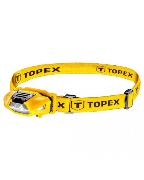 TOPEX Φακός Κεφαλής 70lum Λευκό και Κόκκινο 1xAA 94W390