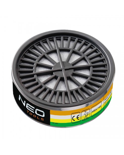NEO TOOLS Φίλτρο ABEK1 NR για μάσκα μισού προσώπου 97-362