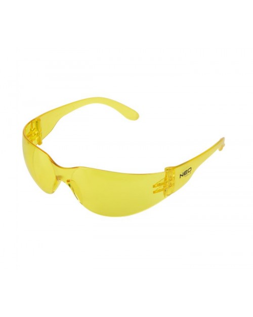 NEO TOOLS Γυαλιά Εργασίας F↓ 45 m/s Κίτρινα 97-503