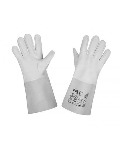 NEO TOOLS Γάντια δερμάτινα ηλεκτροκόλλησης 11" 97-653