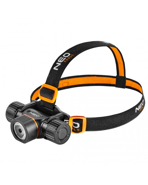 NEO TOOLS Επαναφορτιζόμενος Φακός Κεφαλής LED 2000 lumens 99-029