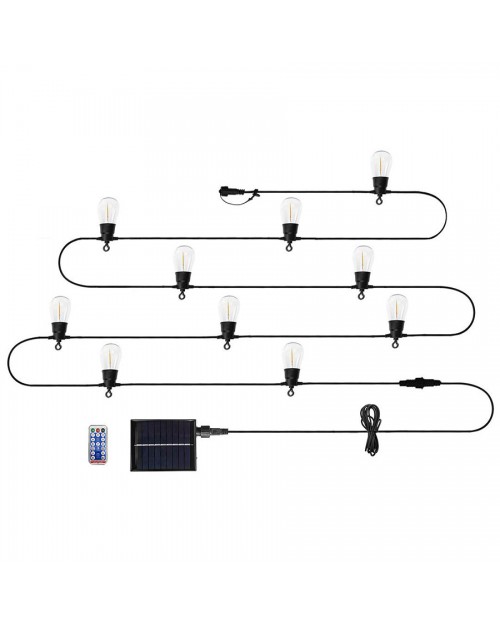 NEO TOOLS Γιρλάντα φωτισμού ηλιακή 6.5m 10 λαμπτήρες 99-116