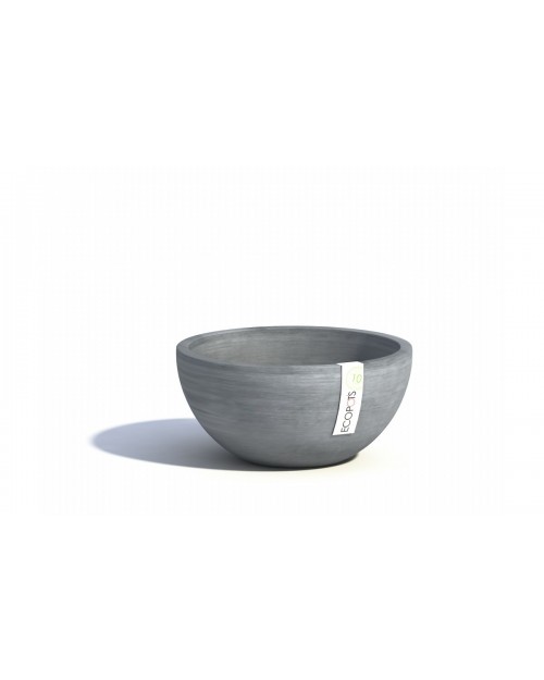 Μπωλ Ecopots Βρυξέλλες 35x16.5 εκ. Μπλε Γκρι 11.5 lt EBR74.001.35B