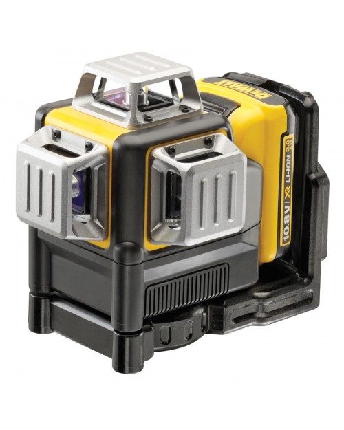 DEWALT Αυτορυθμιζόμενο Laser Σταυρού-Γραμμής 3x360 10,8V (Κόκκινης δέσμης) DCE089D1R