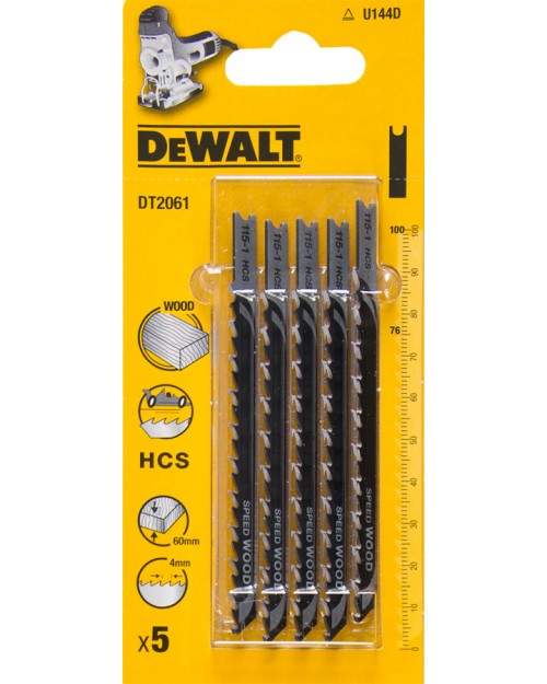 DeWALT Λεπίδες κοπής Ξύλου 100 mm DT2061