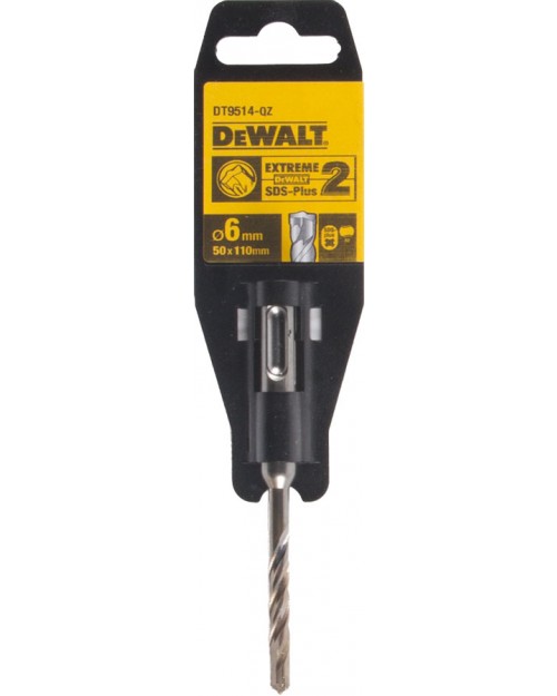 DeWALT Τρυπάνια SDS - Plus Extreme 2 6x110mm DT9514