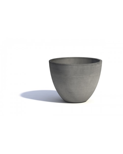 Γλάστρα Ecopots Antwerp 40x40x30 εκ. Σκούρο Γκρι 25lt EAN74.008.40G